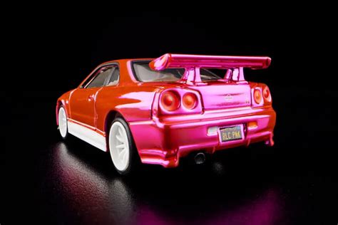 Hot Wheels RLC Exclusive Pink Editions Nissan Skyline GT R This 1 64