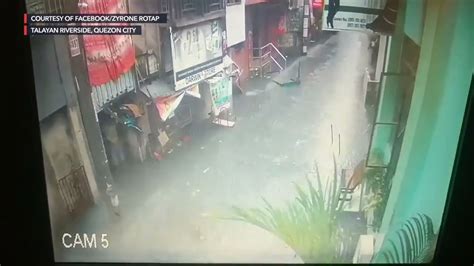 Time Lapse Video Of Flooding In Quezon City Youtube