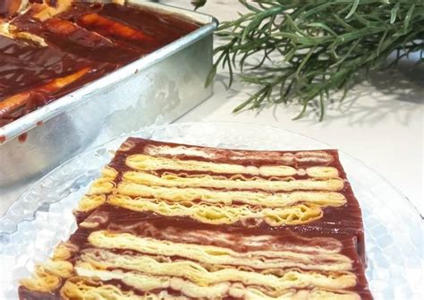 Resep Puding Lapis Crackers Oleh Dewi Dapur Cookpad