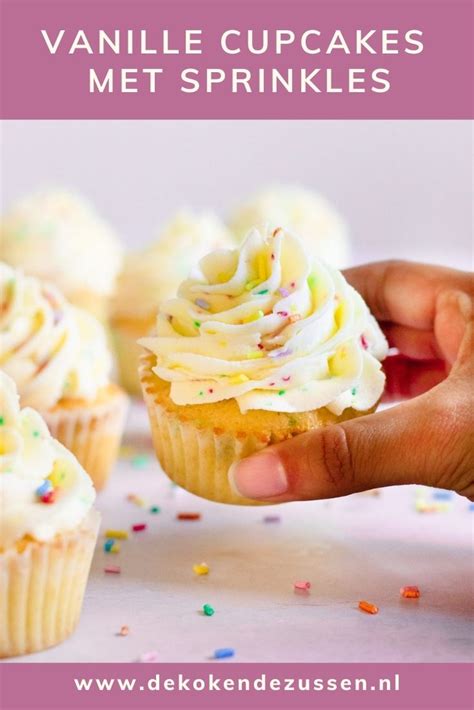 Verjaardag Cupcakes Recept De Kokende Zussen