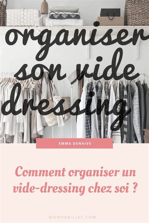 Organiser Vide Dressing Chez Soi Meteor