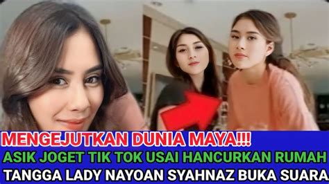 Syahnaz Akhirnya Buka Suara Asik Joget Viral Di Tik Tok Usai Ketahuan