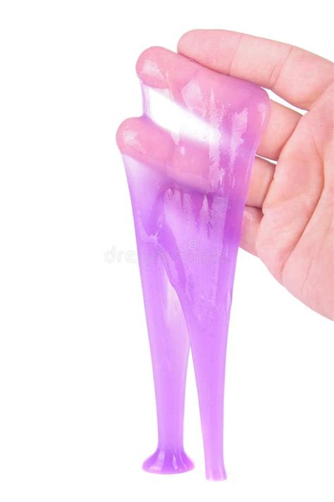 Purple Color Popular Sticky Slime Toy Stock Image Image Of Putty Chemistry 142294075