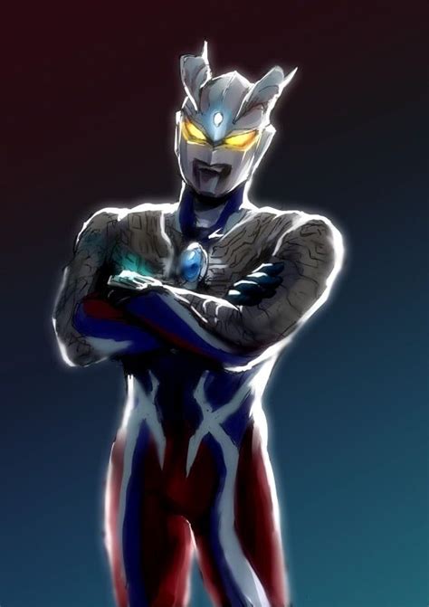 Ultraman Ilustrasi Karakter Gambar Karakter Animasi