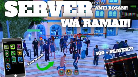 SERVER GTA SAMP ANDROID NO DC RAMAI PLAYER AUTO BETAH REVIEW