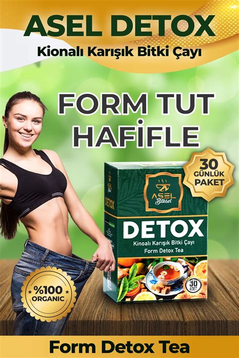 ASEL DETOX Bitki Çayı Zayıflama kilo Vermeye Yardımcı Detox Kinoa