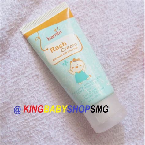 Jual Bambi Baby Diaper Rash Cream Ml Shopee Indonesia