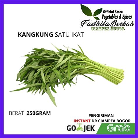 Jual Kangkung Sayuran Sayuran Sayur Segar Makanan Beku Freshmart Bogor