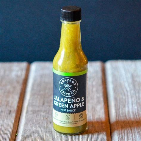 Jalapeno And Green Apple Sweet And Spicy Sauce Homemade Hot Sauce Habanero Hot Sauce