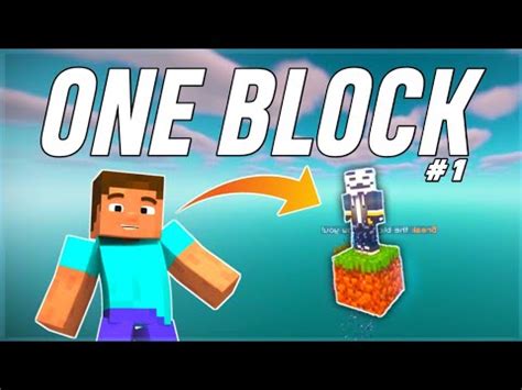 I Beat Minecraft Using Oneblock First Time Playing Minecraft