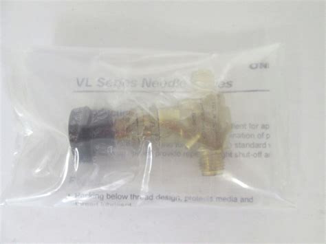 Parker 4z A Vl4lr Bp 1 4 Vl Series Brass Instrumentation Needle Valve For Sale Online Ebay