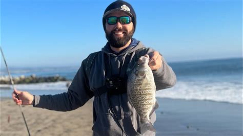 Capitola Surf Perch Fishing Northern California Surf Perch Fishing