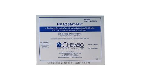 Hiv Stat Pak Assay Rapid Hiv Test In Easy Steps Youtube