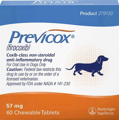 Previcox For Dogs Merial Safepharmacyarthritis Pain Inflammation