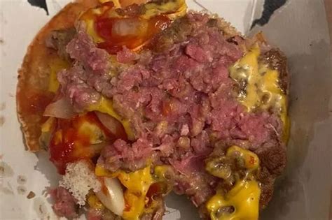 Mcdonalds Apologises After Scots Customer Given Raw Burger In Online