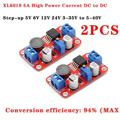 Xl6019 5a High Power Current Step 5v 6v 12v 24v 3 35v Temu Canada