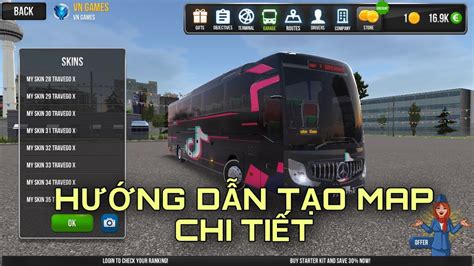 Cách Tạo Map Lái Xe Buýt Trong Bus Simulator Ultimate Trò Chơi Trên