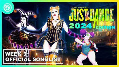 Just Dance 2024 Edition Songlist Week 3 YouTube