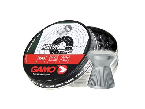 Gamo Match Diabolo Flachkopf Geriffelt G Kaliber M