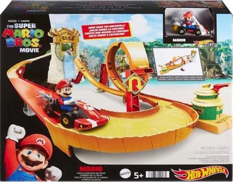 Pista Hot Wheels Mariokart Super Mario La Pelicula Cuotas sin interés