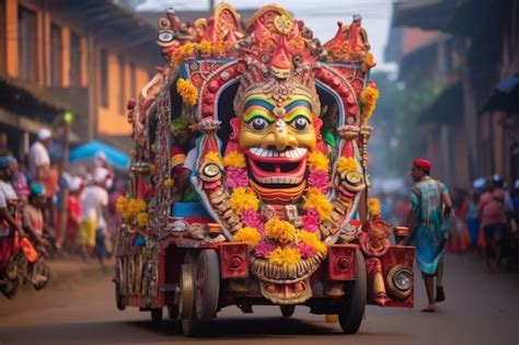 Premium Photo Carnival Celebrations Showcase Goan Culture In Margao Goa