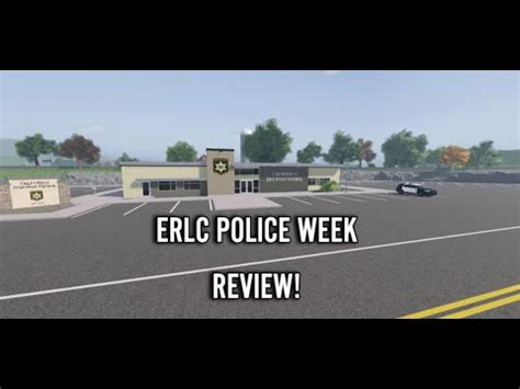 Reviewing Erlc S Police Week Stuff Roblox Emergency Response Youtube