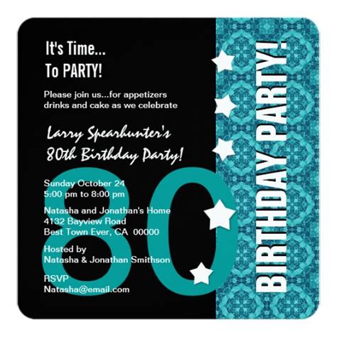 80th Birthday Funny NOT Over the Hill Z80D Invitation | Zazzle