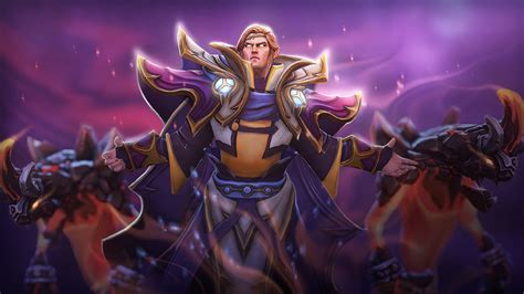 Dota Fighting Video Game Invoker Loading Screen Wallpaper Invoker