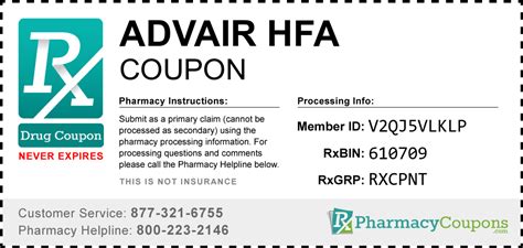 Advair Hfa Coupon - Pharmacy Discounts Up To 80%