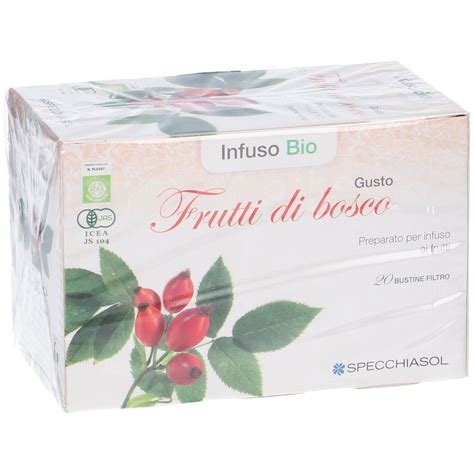 Specchiasol Infuso Bio Gusto Frutti Di Bosco 20 Pz Redcare