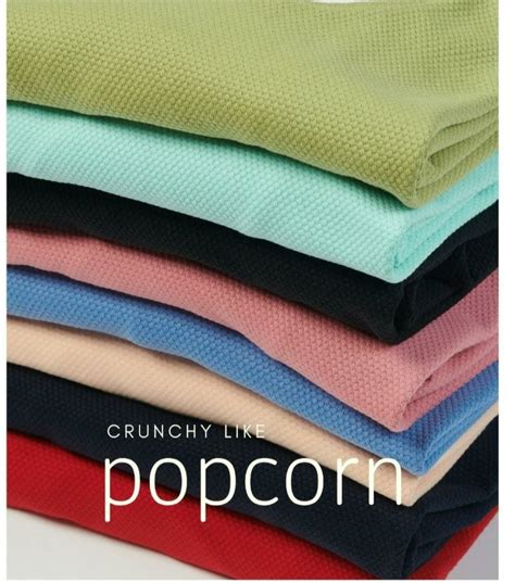 Spun Popcorn Fabric Tshirt At Rs Kg In Surat Id