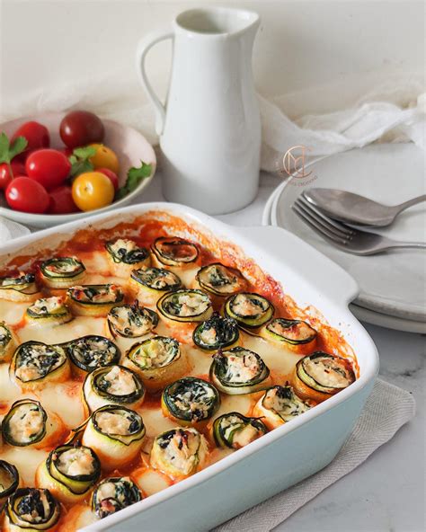 Cannelloni de courgettes Mes Délicieuses Créations