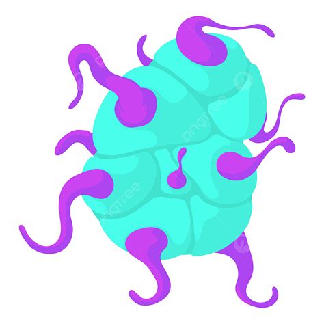 Icono De Bacteria Espiral Estilo De Dibujos Animados Png Espiral Las