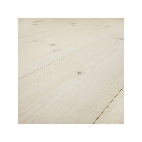 TREND Massiv Fyr Planker Standard Dim 25 X 180 Mm Hvid Lakeret