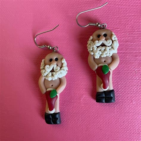 Naked Santa Etsy