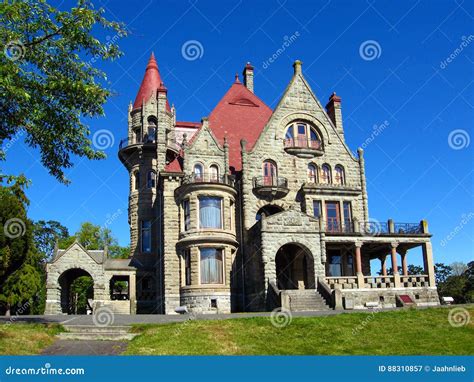 Victoria Vancouver Island Historic Craigdarroch Castle In Rockland