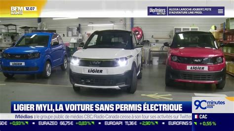 Ligier Vient De Sortir Sa Premi Re Voiture Sans Permis Lectrique Youtube