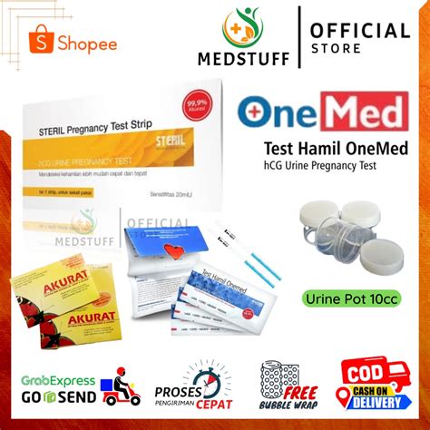 Jual Testpack Hcg Urine Tes Strip Kehamilan Alat Test Pack Hamil Onemed