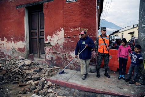 Un Terremoto Sacude Guatemala El Salvador Y Honduras America El PaÍs