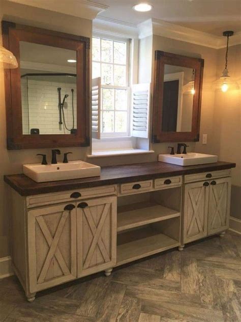 Marvelous Modern Farmhouse Style Bathroom Remodel Decor Ideas