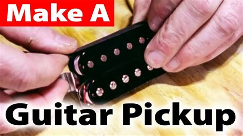 Making A Humbucker Pickup For An Electric Guitar - YouTube