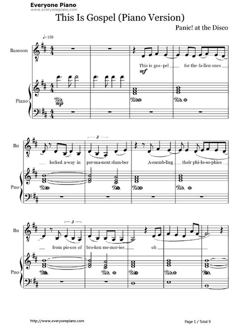 Free Printable Gospel Sheet Music Free Templates Printable