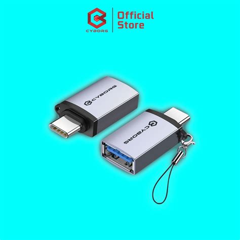 Jual Cyborg Otg Adapter Usb 30 Male To Usb Type C Female Shopee Indonesia