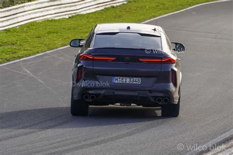 2023 Bmw X6 M Facelift Gets Large Curved Display