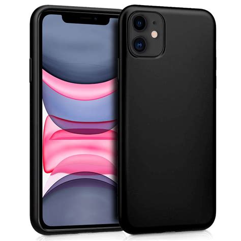 Funda Silicona Iphone Negro