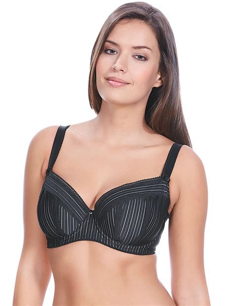 5033 Freya Mode Padded Half Cup Bra 5033 Black Belle Uk