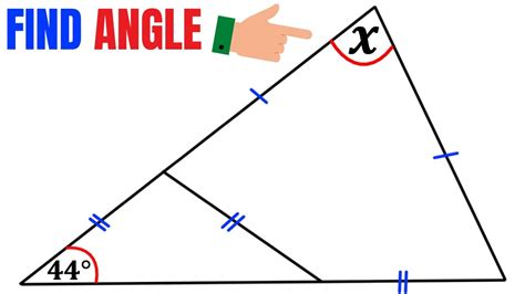 Calculate The Angle X And Justify Learn How To Solve The Geometry