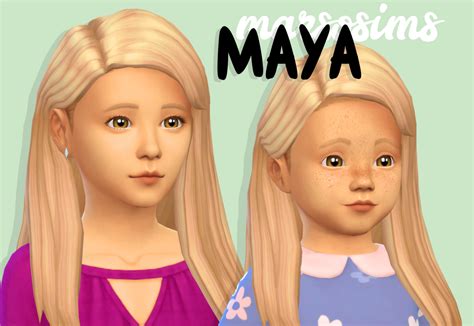 Maxis Match Kids Hair Cc Sims 4 Vilgolf