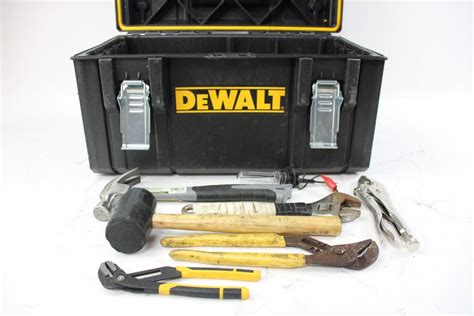 Dewalt Tool Box With Assorted Tools | Property Room