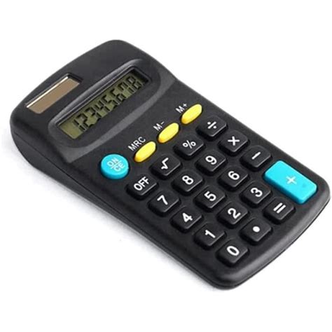 Mini Calculatrices Affichage Lcd Et Gros Boutons Calculatrice De Bureau